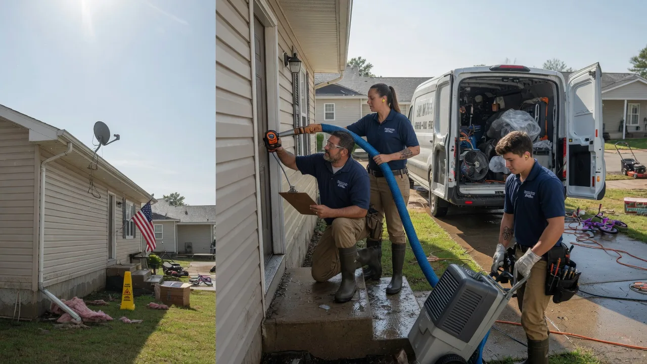 Ceiling Water Damage Restoration in Prague, NE near me
